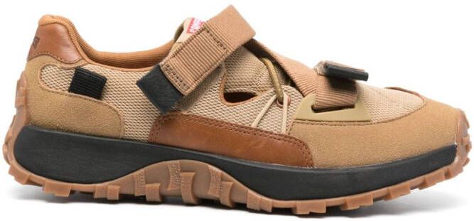 Camper Dril Trail touch-strap sneakers Brown