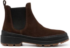 Camper elasticated-panel ankle boots Brown