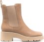 Camper Milah elasticated side-panel boots Neutrals - Thumbnail 1