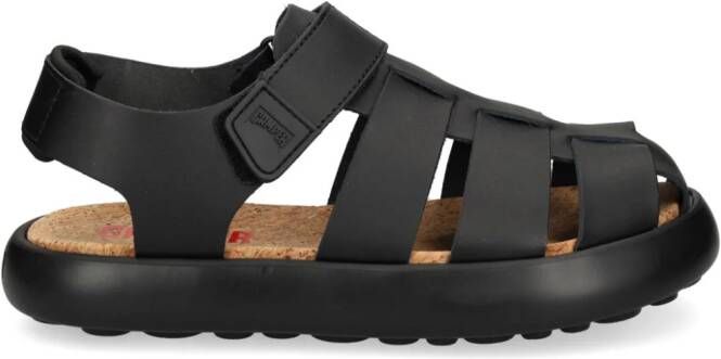 Camper Flota leather sandals Black