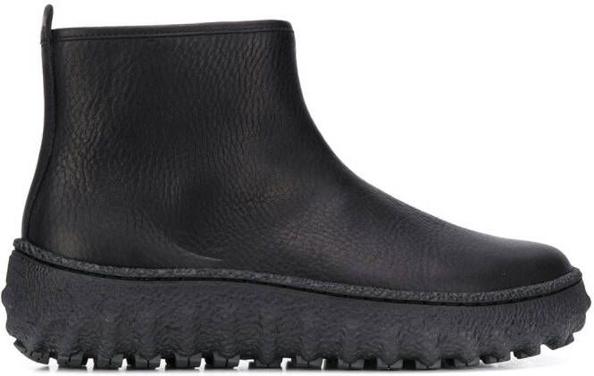 Camper Ground ankle boots Black