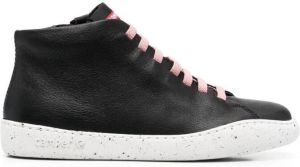 Camper high-top leather sneakers Black
