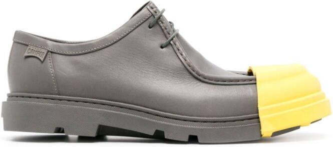 Camper Junction leather derby shoes Grey