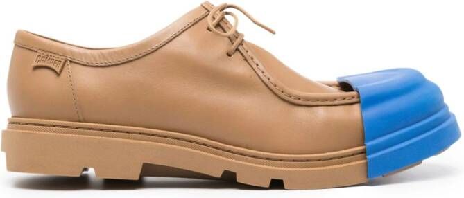Camper Junction removable-toecap boat shoes Brown