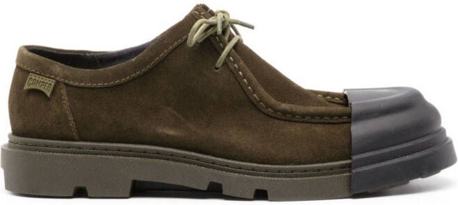 Camper Junction removable-toecap Oxford shoes Green