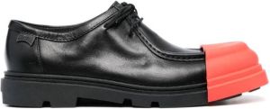 Camper Junction two-tone lace-up loafers Black
