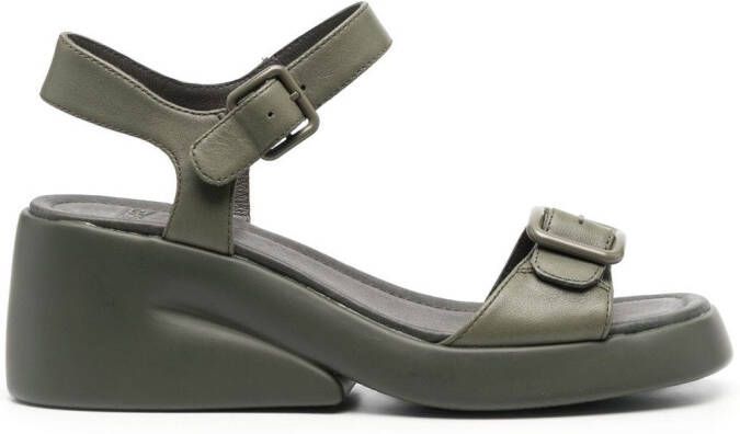 Camper Kaah 70mm buckle-strap sandals Green