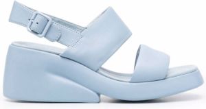Camper Kaah chunky leather sandals Blue