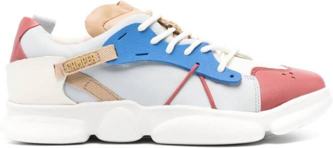 Camper Karst Twins panelled leather sneakers Blue