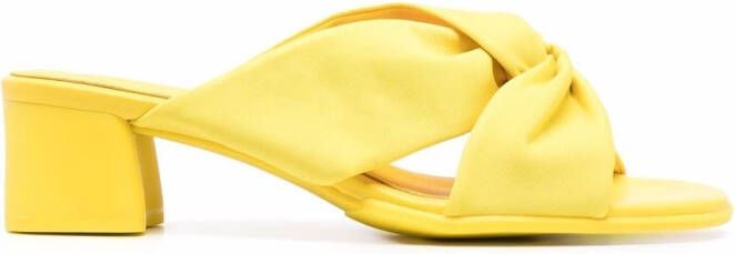 Camper Katie knot-detailed sandals Yellow