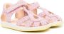Camper Kids Bicho caged leather sandals Pink - Thumbnail 1