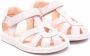 Camper Kids Bicho caged leather sandals Pink - Thumbnail 1