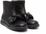Camper Kids bow-detail ankle leather boots Black - Thumbnail 1
