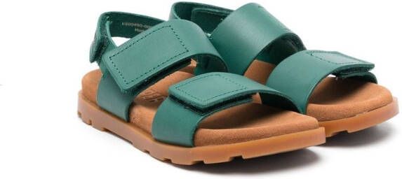 Camper Kids Brutus double-strap sandals Green