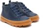 Camper Kids Brutus leather ankle boots Blue - Thumbnail 1