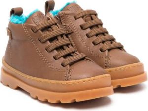 Camper Kids Brutus leather boots Brown