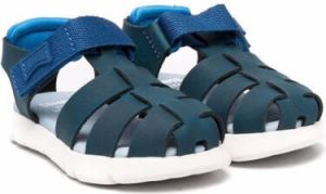 Camper Kids cut-out touch-strap sandals Blue