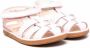 Camper Kids cut-out touch-strap sandals Pink - Thumbnail 1