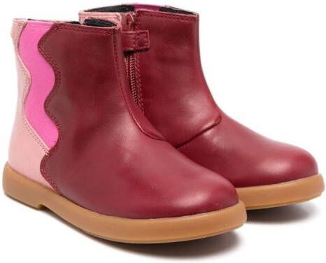 Camper Kids Duet ankle boots Red