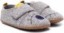 Camper Kids embroidered-logo touch-strap slippers Grey - Thumbnail 1