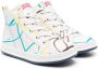 Camper Kids graphic-print leather sneakers White - Thumbnail 1