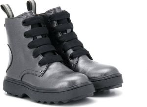Camper Kids lace-up leather boots Grey