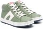 Camper Kids lace-up leather sneakers Green - Thumbnail 1