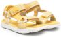 Camper Kids logo touch-strap sandals Yellow - Thumbnail 1