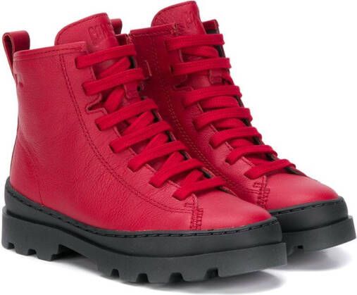 Camper Kids Norte ankle boots Red