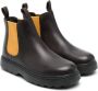 Camper Kids Norte leather chelsea boots Brown - Thumbnail 1