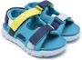 Camper Kids Orgua Twins touch-strap sandals Blue - Thumbnail 1