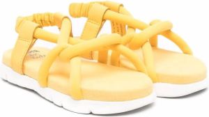 Camper Kids Oruga slingback sandals Yellow