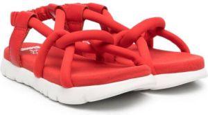 Camper Kids Oruga slingback-strap sandals Red