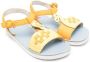 Camper Kids Oruga strappy sandals Yellow - Thumbnail 1