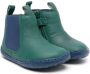 Camper Kids Peu Cami leather boots Green - Thumbnail 1