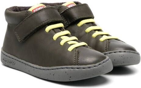 Camper Kids Peu T leather sneakers Green