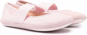 Camper Kids Right leather ballerina shoes Pink