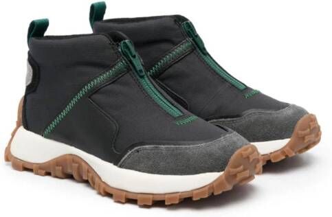Camper Kids round-toe zipped boots Black