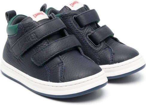 Camper Kids Runner Four touch-strap leather sneakers Blue