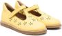 Camper Kids Savina cut-out detail ballerinas Yellow - Thumbnail 1