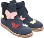 Camper Kids Savina leather ankle boots Blue - Thumbnail 1