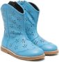 Camper Kids Savina perforated ankle boots Blue - Thumbnail 1