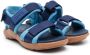 Camper Kids side touch-strap fastening sandals Blue - Thumbnail 1