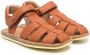 Camper Kids side touch-strap fastening sandals Brown - Thumbnail 1