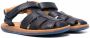 Camper Kids strappy leather sandals Blue - Thumbnail 1