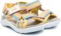 Camper Kids striped touch-strap sandals Yellow - Thumbnail 1