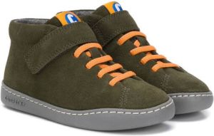 Camper Kids touch-strap high-top sneakers Green
