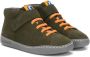 Camper Kids touch-strap high-top sneakers Green - Thumbnail 1