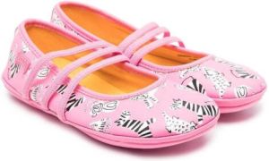 Camper Kids Twins ballerina shoes Pink