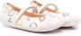 Camper Kids Twins embroidered ballerina shoes White - Thumbnail 1